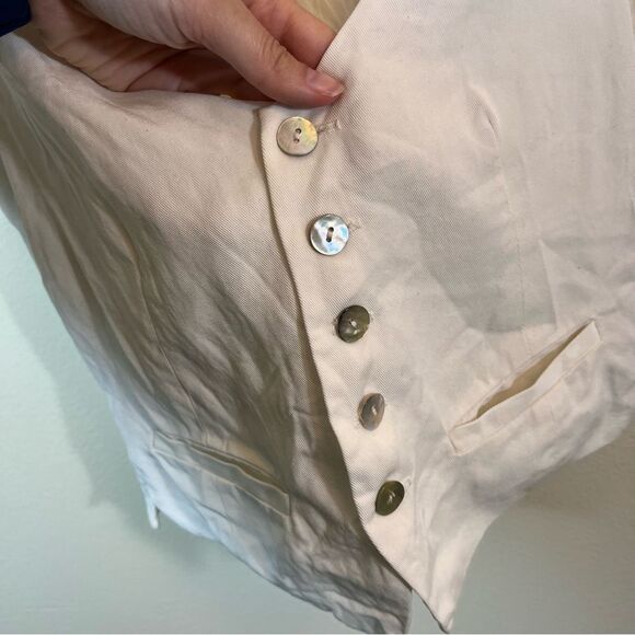 Scout Women’s White Vest Top XS Made in USA - Picture 3 of 10